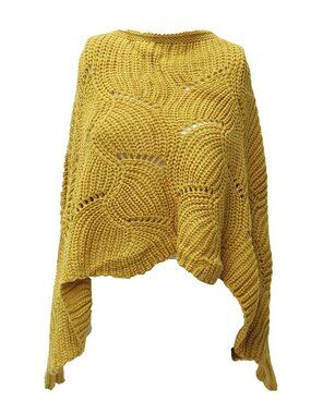 Crochet Poncho Sweater